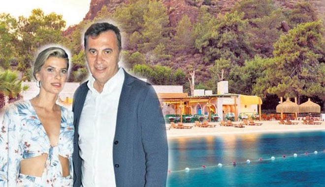 Beşiktaş'a tek kuruş yardım etmeyen Fikret Orman, Tuğba Coşkun ile gittiği Yunan tevarnasında 75 bin TL harcadı